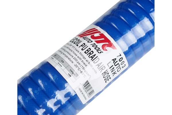 Шланг спиральный воздушный (10 м; 10х14 мм; 3/8") JTC-7003