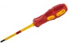 Шлицевая отвертка Hans для электрика 4х100 мм 0818M4-4