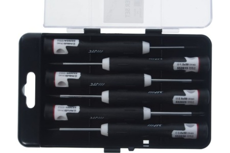 Набор прецизионных отверток 6шт 150мм JTC-5526