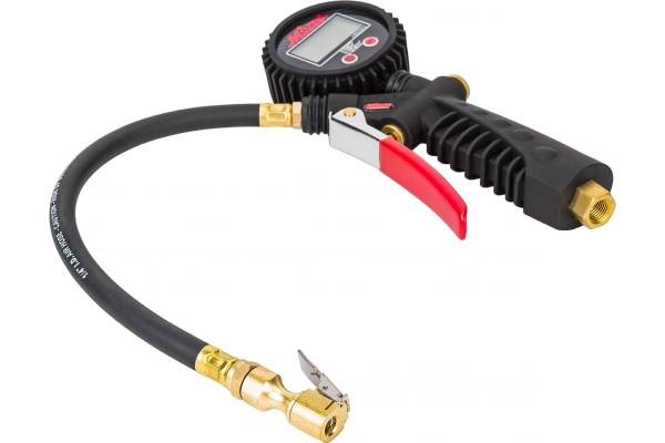 Пистолет для подкачки шин высокого давления с манометром HQ-mech 60 мм, 0-18 bar, точность 0,1 УТ000002219