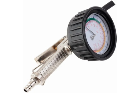 Пистолет для накачки шин WIEDERKRAFT с аналоговым манометром WDK-29110