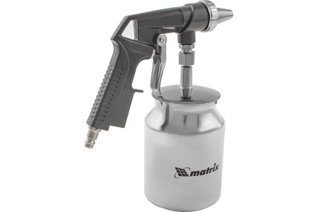 Пескоструйный пистолет с нижним бачком MATRIX 57326