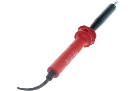 Электропаяльник с пластиковой рукояткой и долговечным жалом, форма клин, 100Вт Зубр МАСТЕР 55400-100_z01