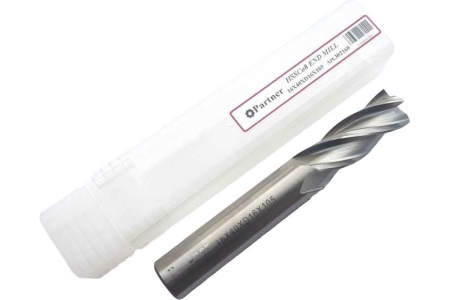Фреза концевая Серия 302 (16х40х105 мм; HSSЕ; 4-х перая; хв-к 16 мм) Partner 302160