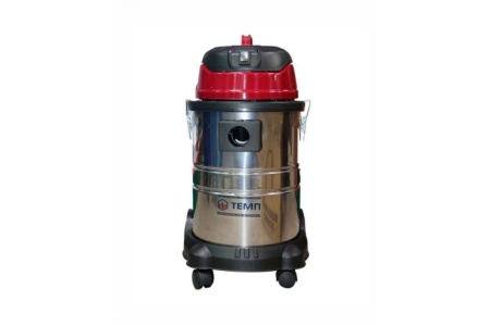 Пылеводосос ТЕМП 30 л, нержавеющая сталь 220V 1200W TVC30