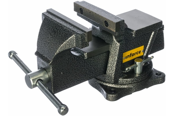 Поворотные слесарные тиски 100мм Inforce 05-23-01