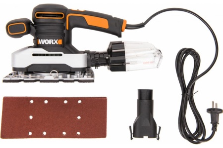 Электрическая виброшлифмашина WORX 270 Вт WX642.1