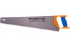Ножовка по дереву Россия 500 мм, шаг зубьев 6,5 мм, пластиковая рукоятка 23165