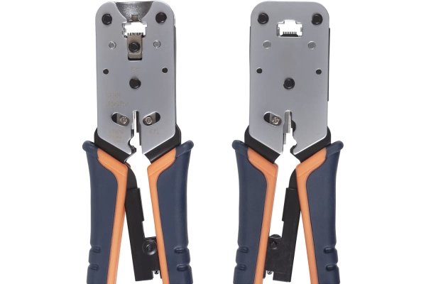 Обжимной инструмент Cabeus для RJ-45 (8р8с), профессиональный HT-L2182R