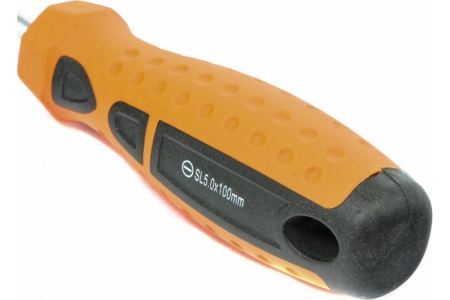 Отвертка SL5.0х100мм, CrV, 2-х компонентная рукоятка SPARTA Point 11766