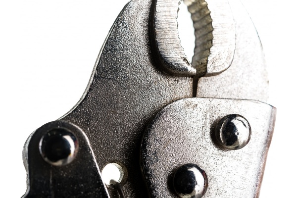 Ручной зажим ТУНДРА полукруглый захват, с фиксатором, 125 мм 2434311