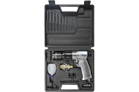Пневматическая дрель с оснасткой Airline 16 предметов, кейс ATBR102
