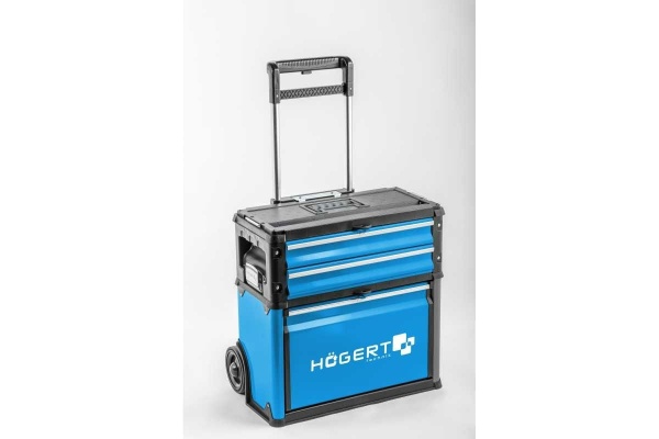Тележка для инструментов HOEGERT TECHNIK 3 модуля HT7G080 Тележка для инструментов HOEGERT TECHNIK 3 модуля HT7G080
