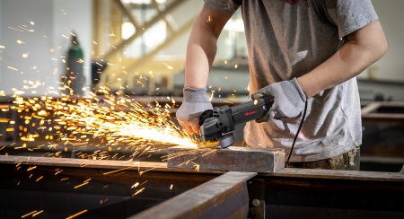 Углошлифовальная машина бесщеточная KRESS KUS26, 1200Вт, 125мм, коробка