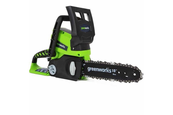 Аккумуляторная цепная пила Greenworks G24CS25K2 24V 2000007va