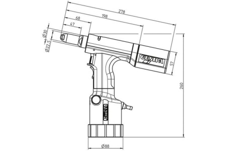 Заклепочник GESIPA Taurus 1 7560001 / 1457665