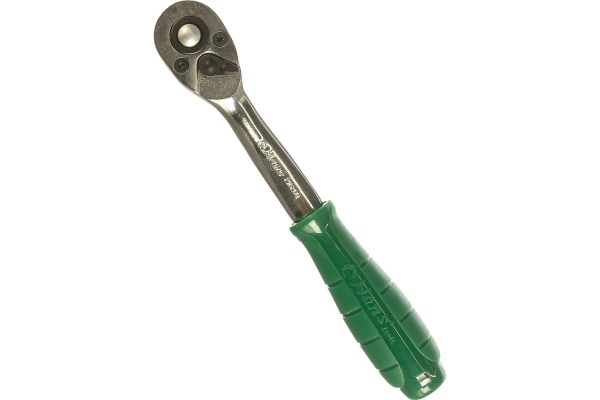Трещотка с быстрым сбросом Hans 1/4" с изогнутой рукояткой 72 зуба 2162GQ