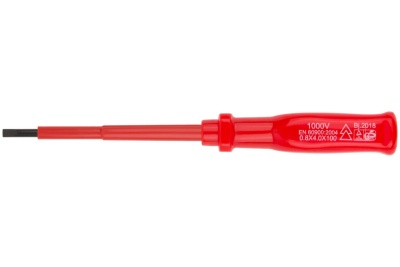 Изолированная отвертка CrV 1000V 4х100 мм FIT 55802