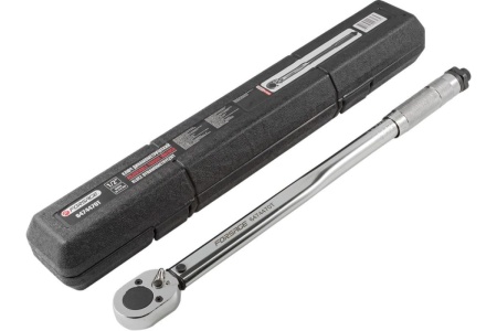 Динамометрический ключ щелчкового типа Forsage 28-210 Нм, 1/2'' ,в пластиковом футляре F-6474470T