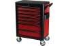 Тележка инструментальная (7 секций, красная, на колесах) JTC S1068