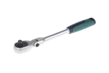 Вороток с трещоткой TUNDRA квадрат 3/8", поворотная головка, 72 зуба, CrV 1799954