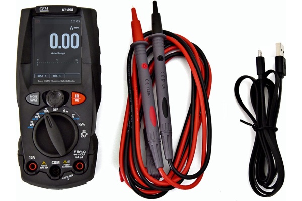 Мультиметр СЕМ DT-898 TRMS с встроенным тепловизором 482490