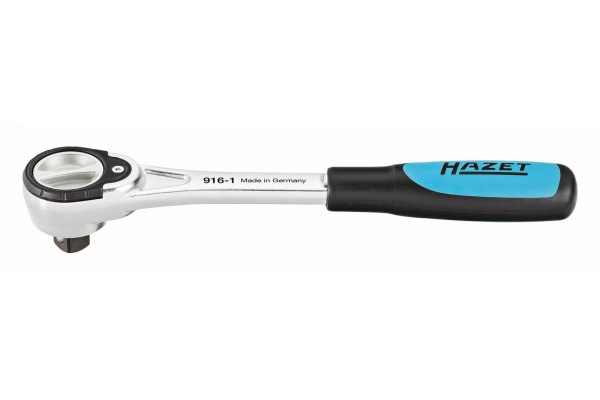 Мелкозубчатая реверсивная трещотка HAZET 916-1 Мелкозубчатая реверсивная трещотка HAZET 916-1