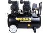 Малошумный безмасляный компрессор Pegas pneumatic PG-2800*2 проф серия 2.8кВт, 365 л/мин,50л 6621