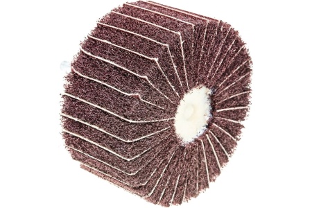 Круг лепестковый комбинированный с оправкой (80х40 мм) ПРАКТИКА 649-158