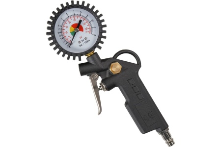 Пистолет для накачки шин с манометром Airline 12BAR ATBU003
