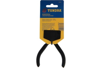 Бокорезы TUNDRA Mini, 110 мм, никелированные, обрезиненные рукоятки 881672