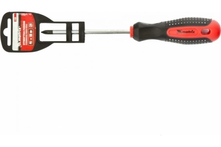 Отвертка Ph1х100 мм MATRIX Fusion anti slip 11438 Отвертка Ph1х100 мм MATRIX Fusion anti slip 11438
