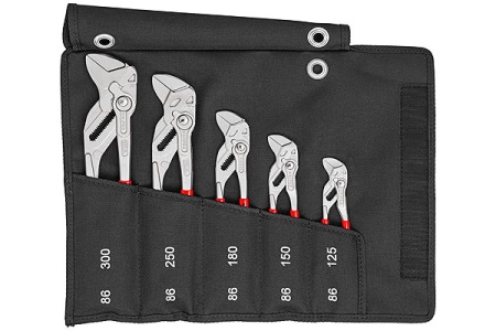 Набор из 5-ти клещевых ключей Knipex в сумке-скрутке KN-001955S4