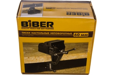 Настольные тиски 60мм Biber 85882 тов-093082
