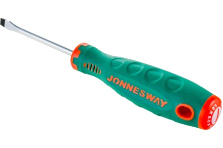 Стержневая шлицевая отвертка Jonnesway D71S575 ANTI-SLIP GRIP, SL5.5x75 мм 49953