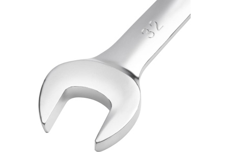 Комбинированный трещоточный ключ AV Steel 32 мм. AV-315032