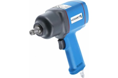 Пневматический ударный гайковерт HOEGERT TECHNIK 1/2", 1500 нм HT4R623
