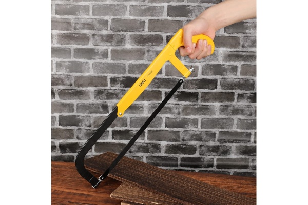 Ножовка по металлу DELI DL6008 раздвижная трехразмерная 460мм (размер полотен 200/250/300мм, биметаллическое полотно) 123654