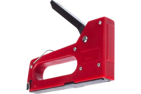 Скобозабивной степлер РемоКолор пластиковый корпус и рукоятка, с рессорным механ., 6-8 мм, 25-0-000