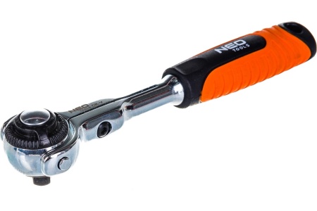 Трещоточный ключ NEO Tools 1/4 360 градусов 72 зуба 08-540
