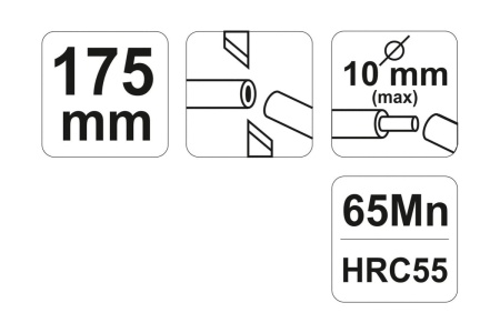 Клещи для снятия изоляции, 175 мм YATO YT-2268