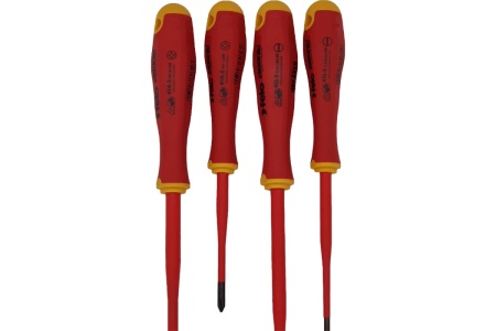 Набор диэлектрических отверток 4 шт. Felo Ergonic серия Slim 41384198