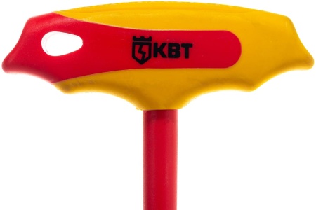 Ключ диэлектрический шестигранный Т-образный 6 мм КВТ Профи 73233