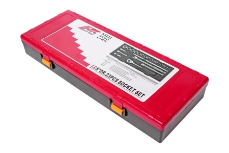 Набор шестигранных торцевых головок 3/8" 6-22мм в кейсе 23шт JTC-K3232