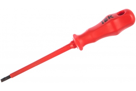 Шлицевая отвертка IEK PROFI 5,5х125мм 1000В TSC-3SL-5125