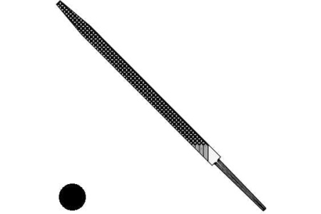 Круглый напильник ИПК 350 № 1 2822-0070