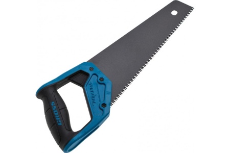 Ножовка по дереву GROSS PIRANHA, 300 мм, 7 TPI, 3D-зуб, тефл. покрытие, 2-х комп. рукоятка 24124