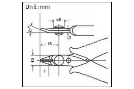 Кусачки (антистатические) ProsKit 1PK-211 00087110