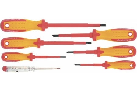 Набор диэлектрических отверток до 1000В, MATRIX PROFESSIONAL 13355