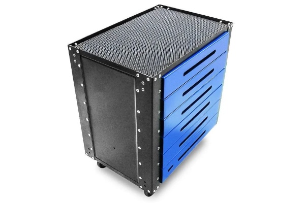 Тележка с инструментом AIST 98 пр. 4-32мм SL-гр 6 ящиков 0-901098M 00-00024691